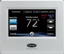 Carrier thermostat